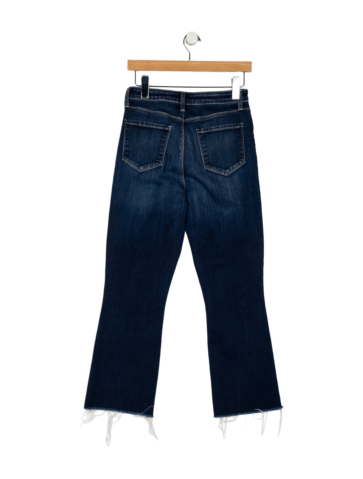 L'Agence Mid-Rise Straight Leg Jeans