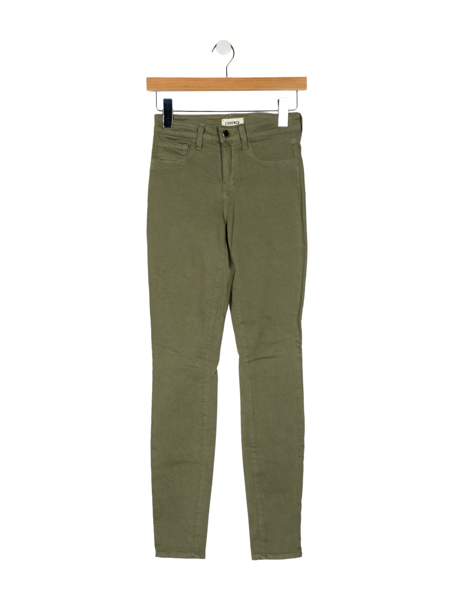 L'Agence Mid-Rise Skinny Leg Jeans