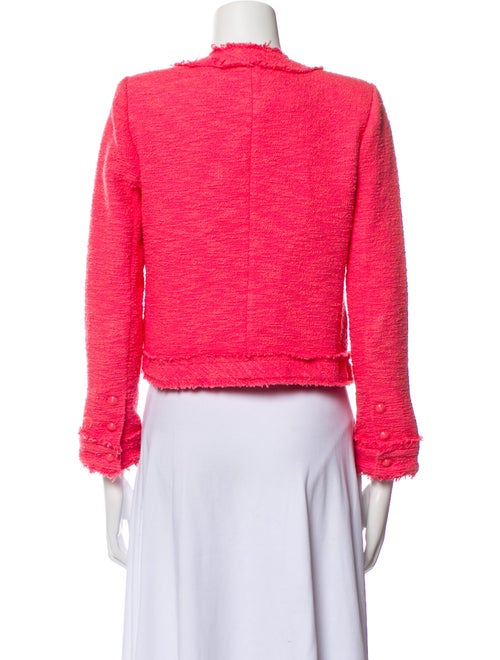 L'Agence Tweed Pattern Evening Jacket