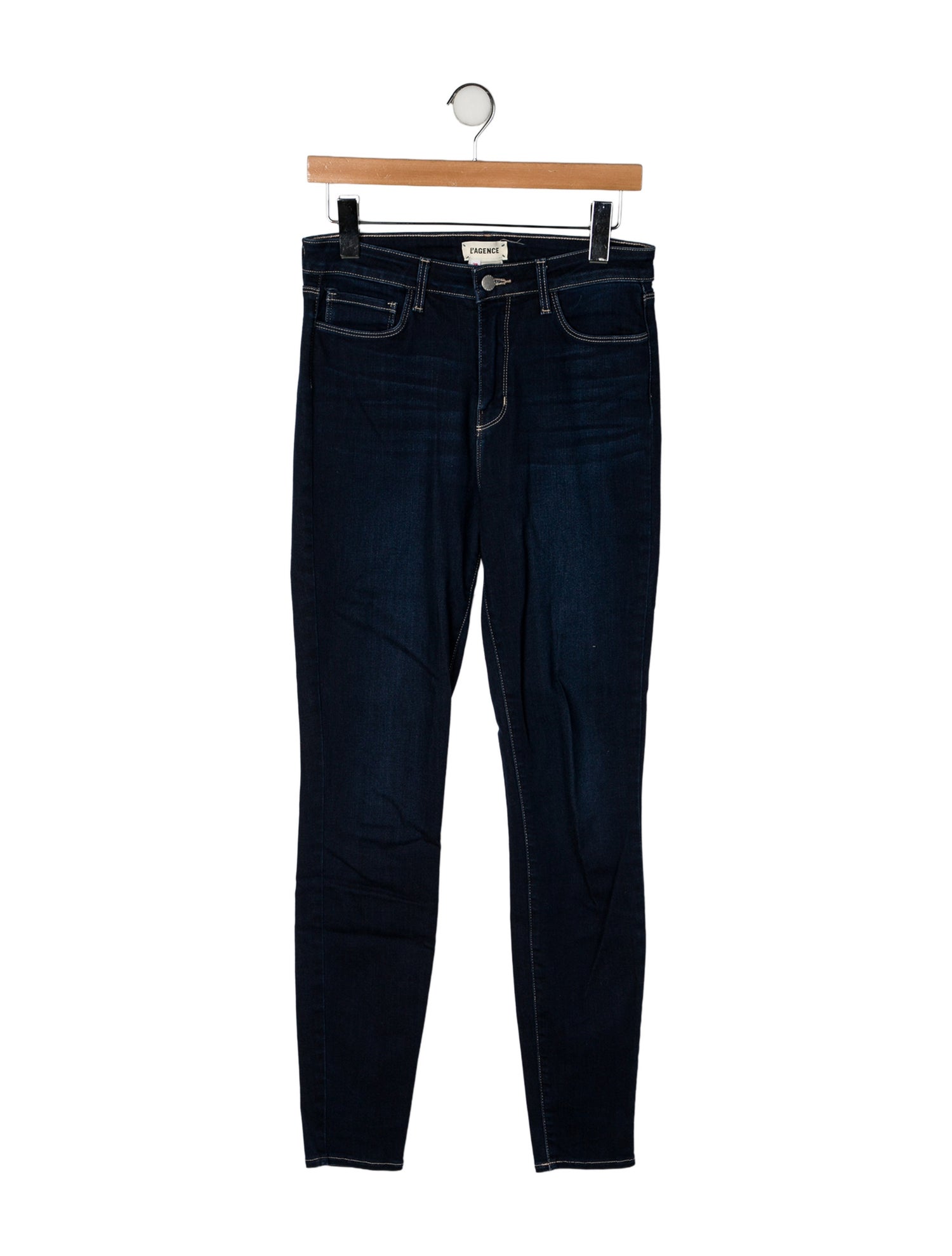 L'Agence Mid-Rise Skinny Leg Jeans