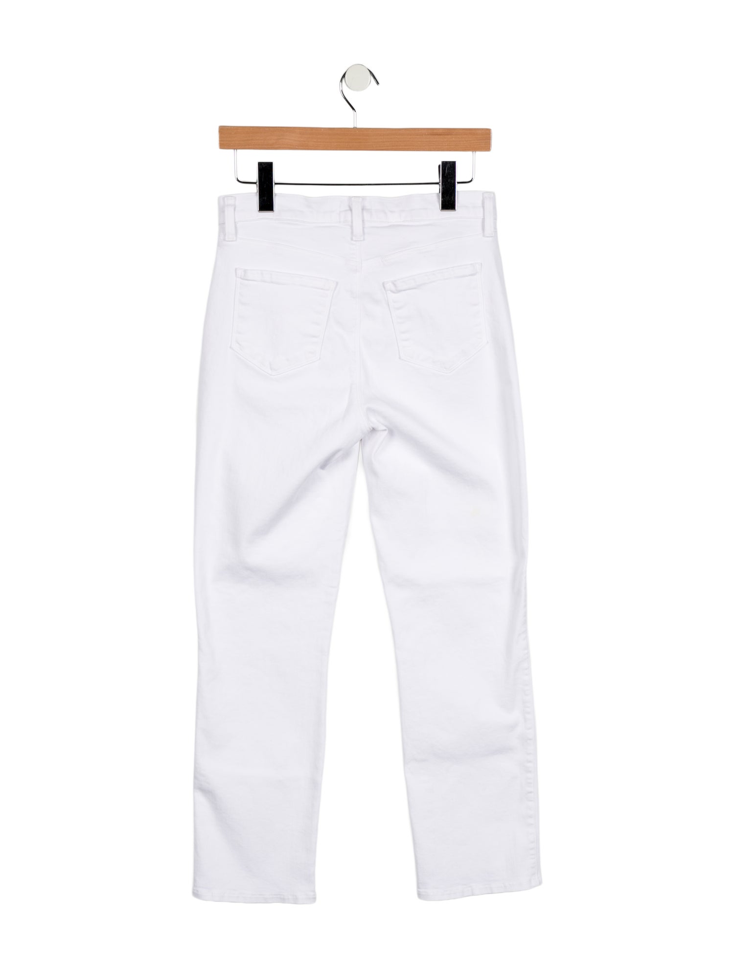 L'Agence Mid-Rise Straight Leg Jeans