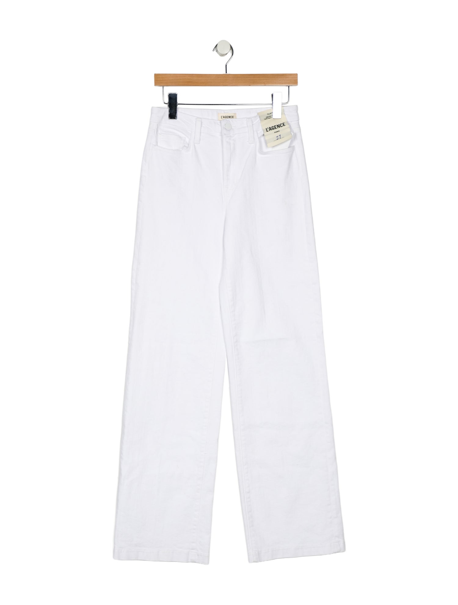 L'Agence High-Rise Wide Leg Jeans