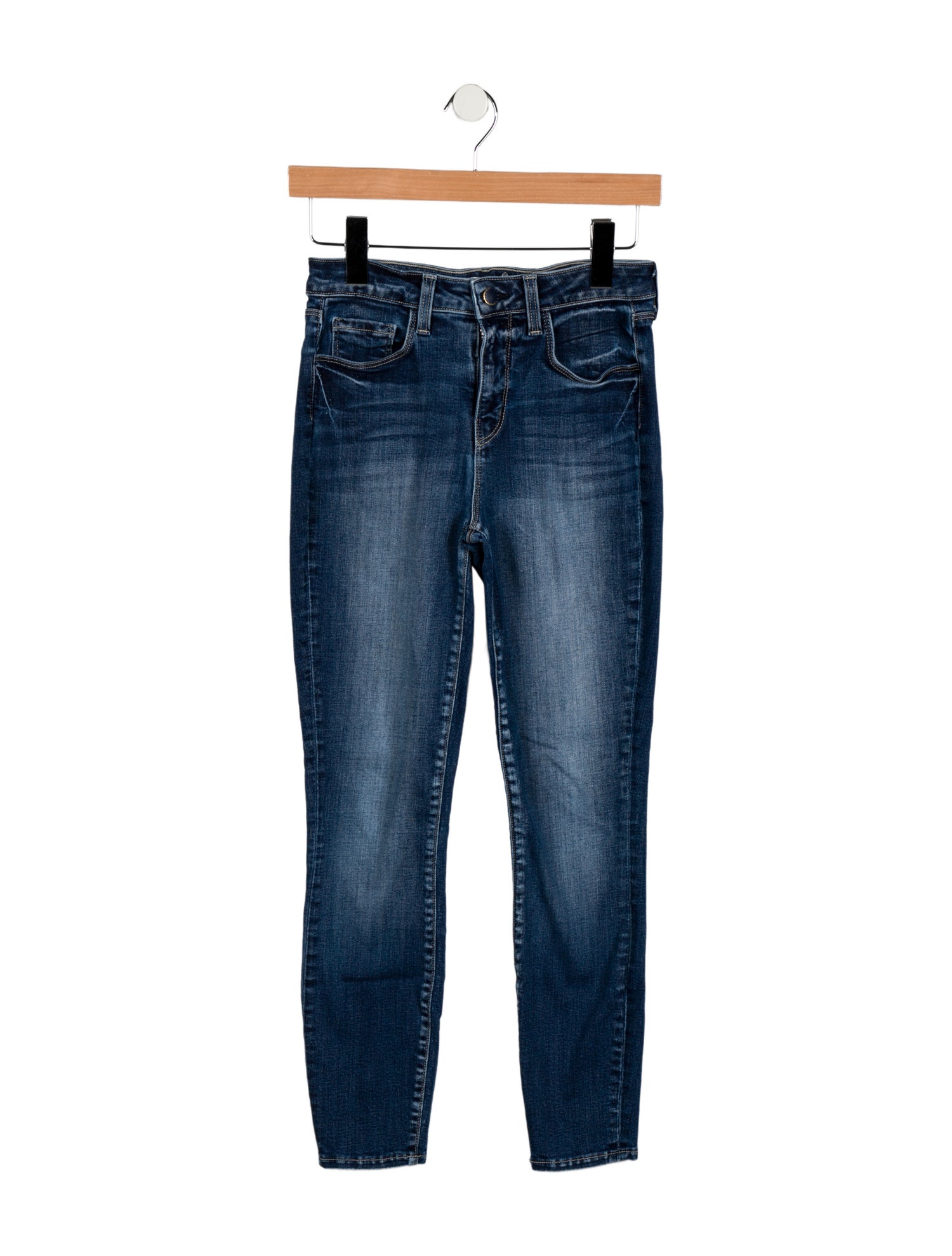 L'Agence Mid-Rise Skinny Leg Jeans