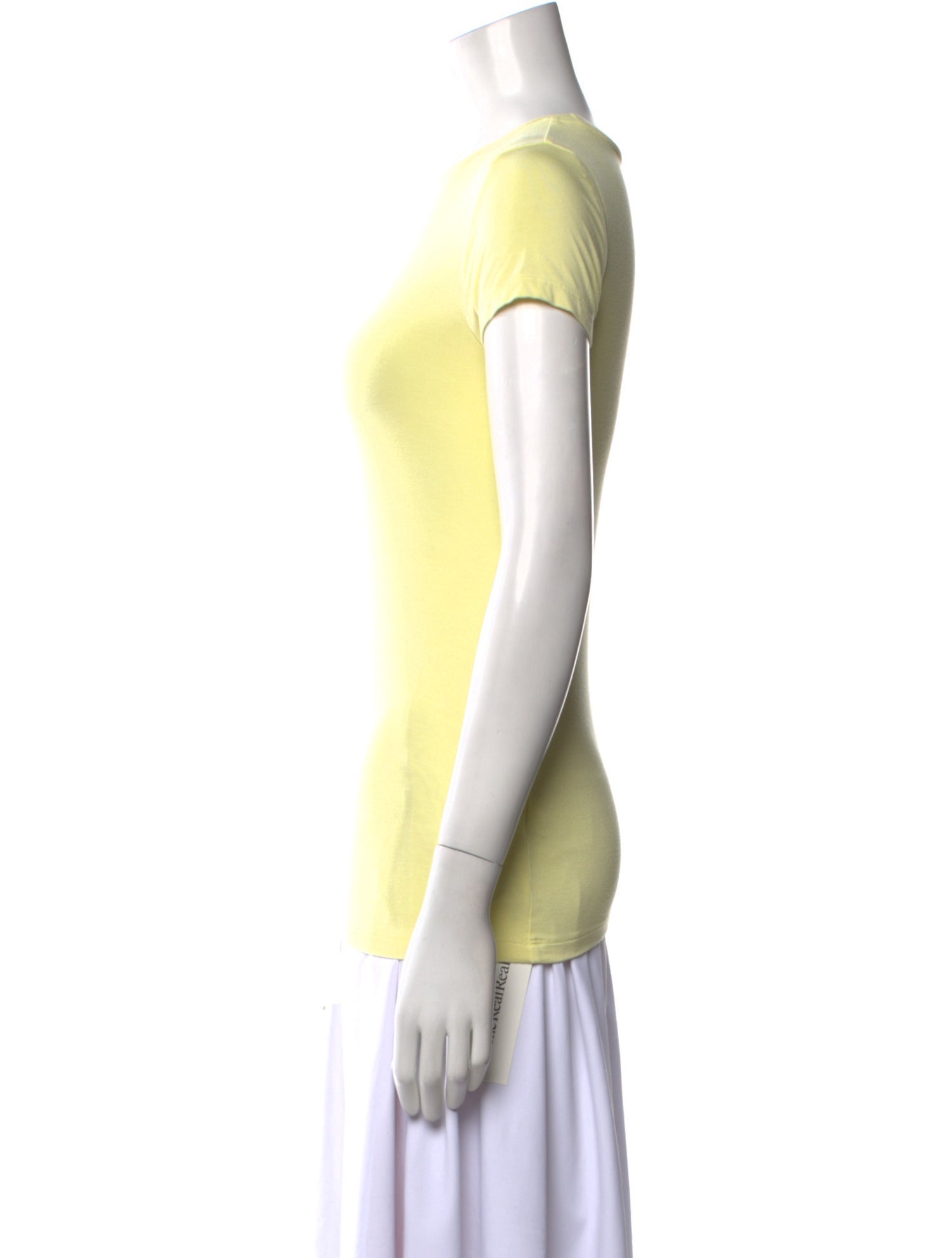 L'Agence Crew Neck Short Sleeve T-Shirt