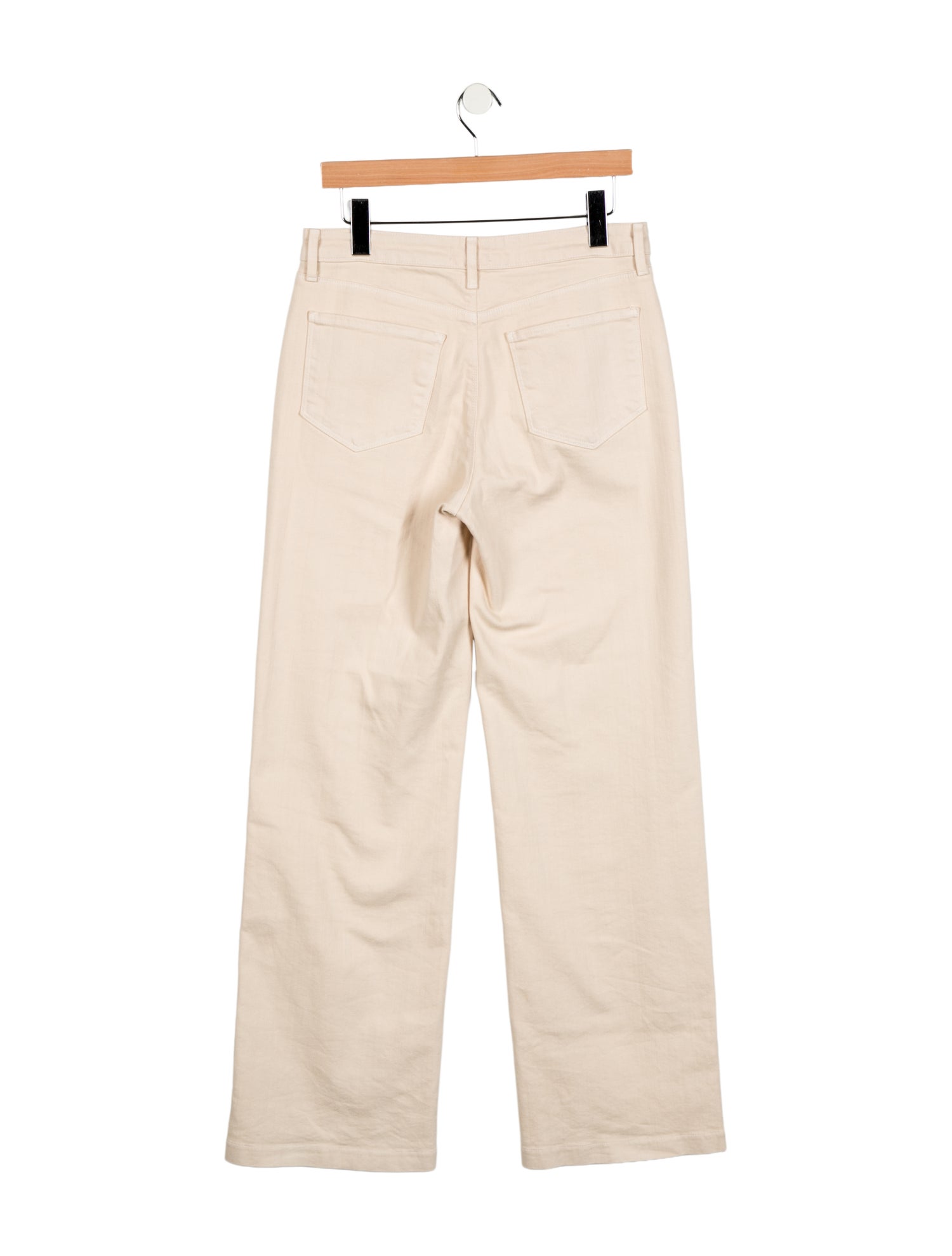 L'Agence Mid-Rise Wide Leg Jeans