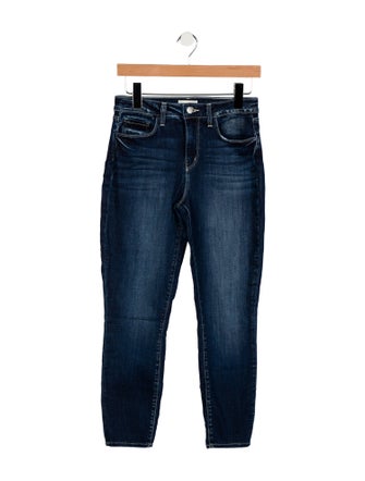 L'Agence Mid-Rise Skinny Leg Jeans