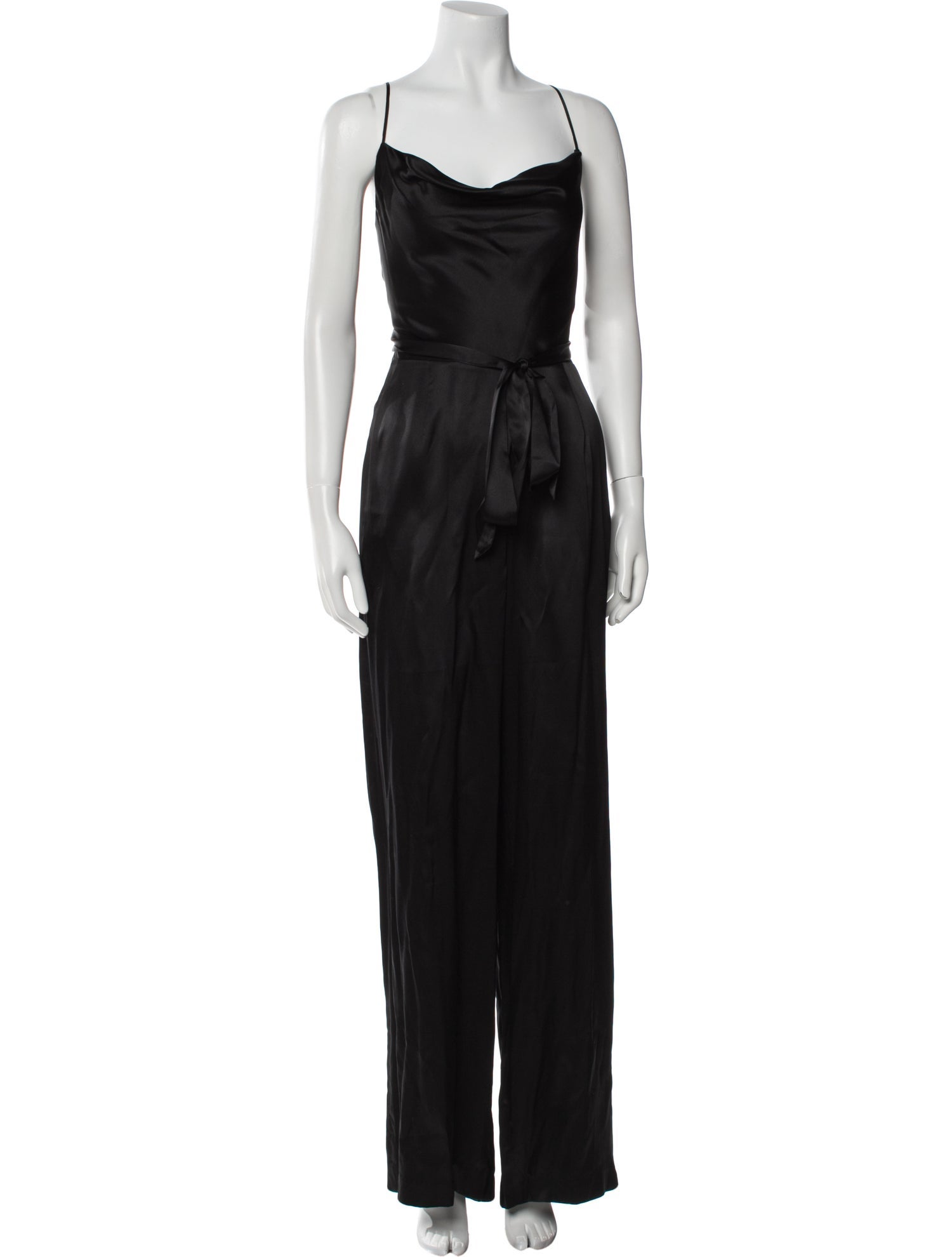 L'Agence Silk Square Neckline Jumpsuit w/ Tags