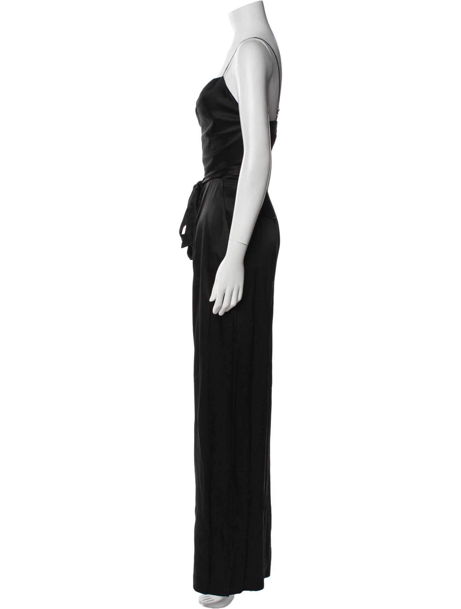 L'Agence Silk Square Neckline Jumpsuit w/ Tags