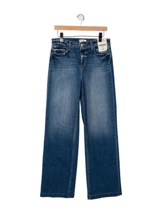 L'Agence High-Rise Wide Leg Jeans