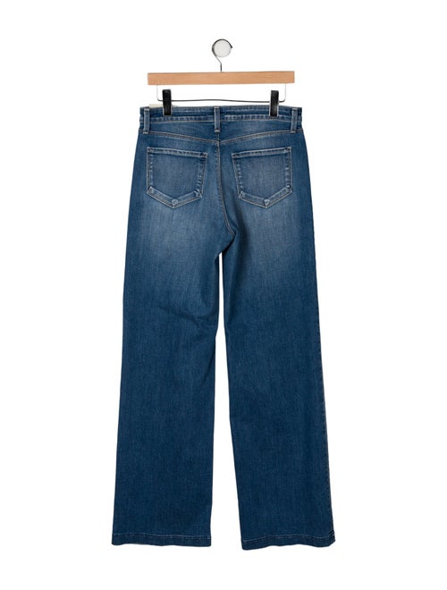 L'Agence High-Rise Wide Leg Jeans