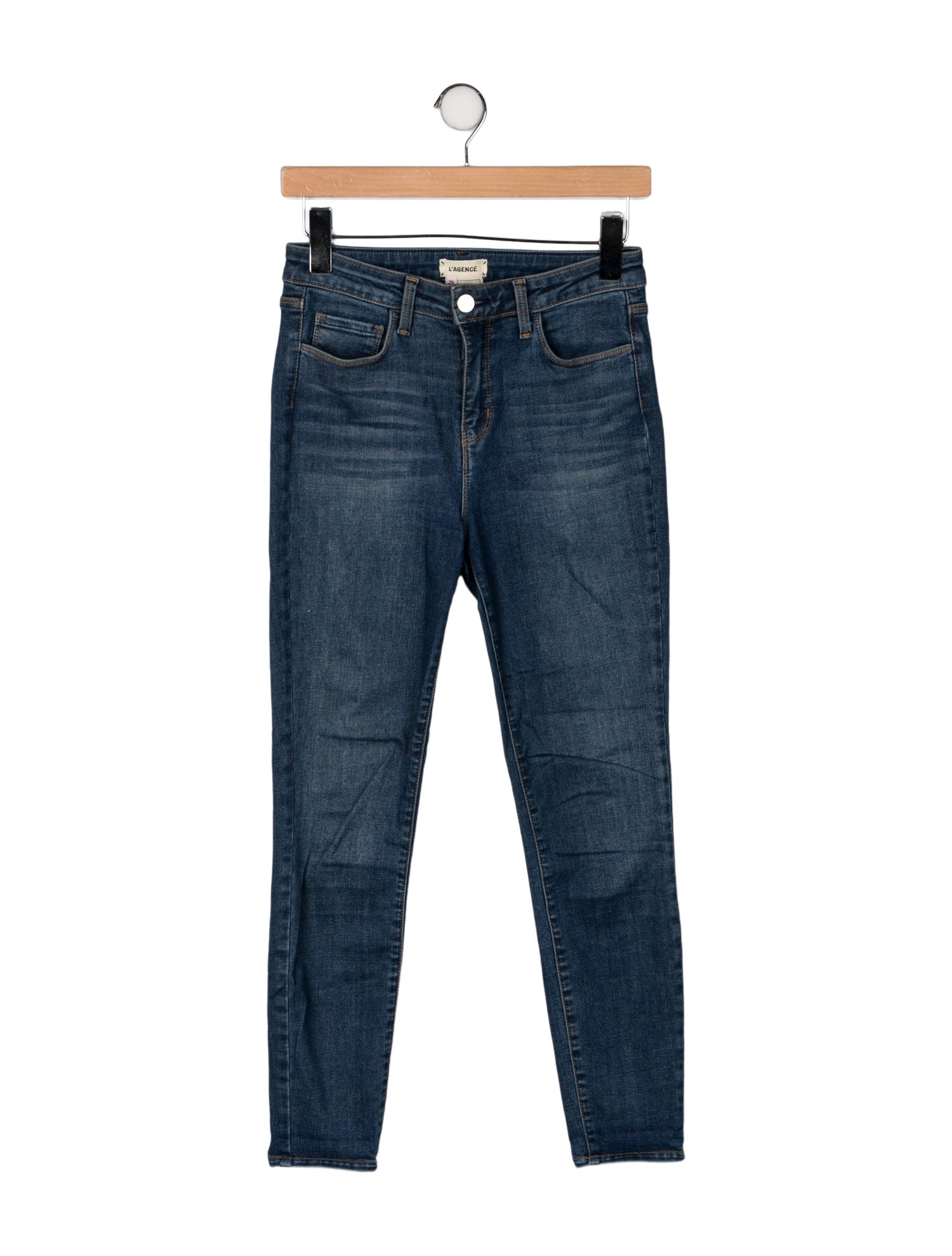 L'Agence High-Rise Skinny Leg Jeans