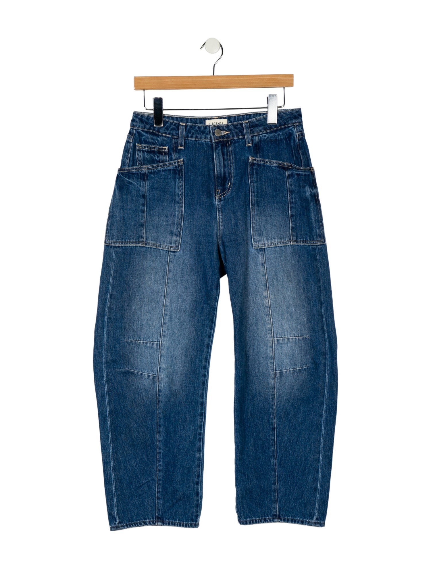 L'Agence High-Rise Wide Leg Jeans