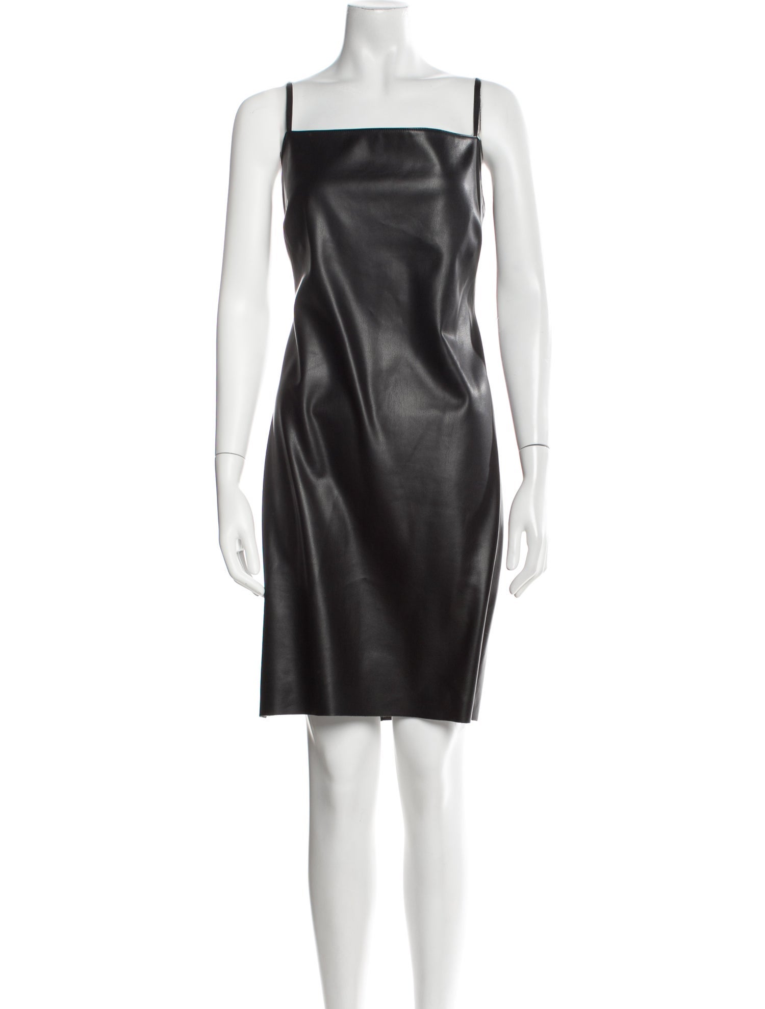 L'Agence Square Neckline Mini Dress