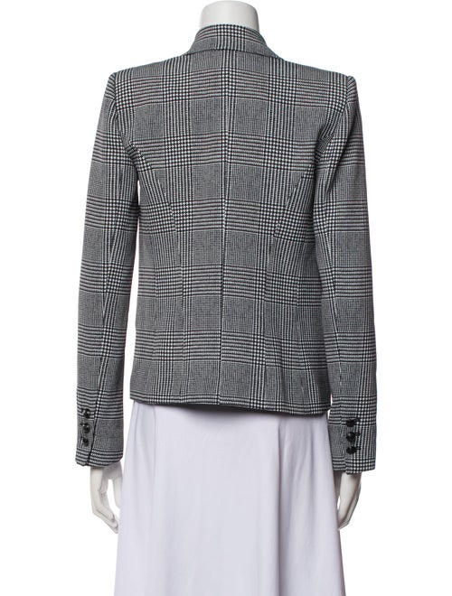 L'Agence Houndstooth Print Blazer