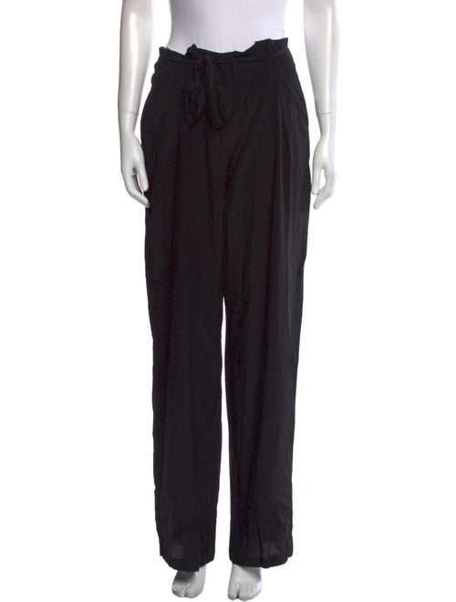 L'Agence Silk Wide Leg Pants