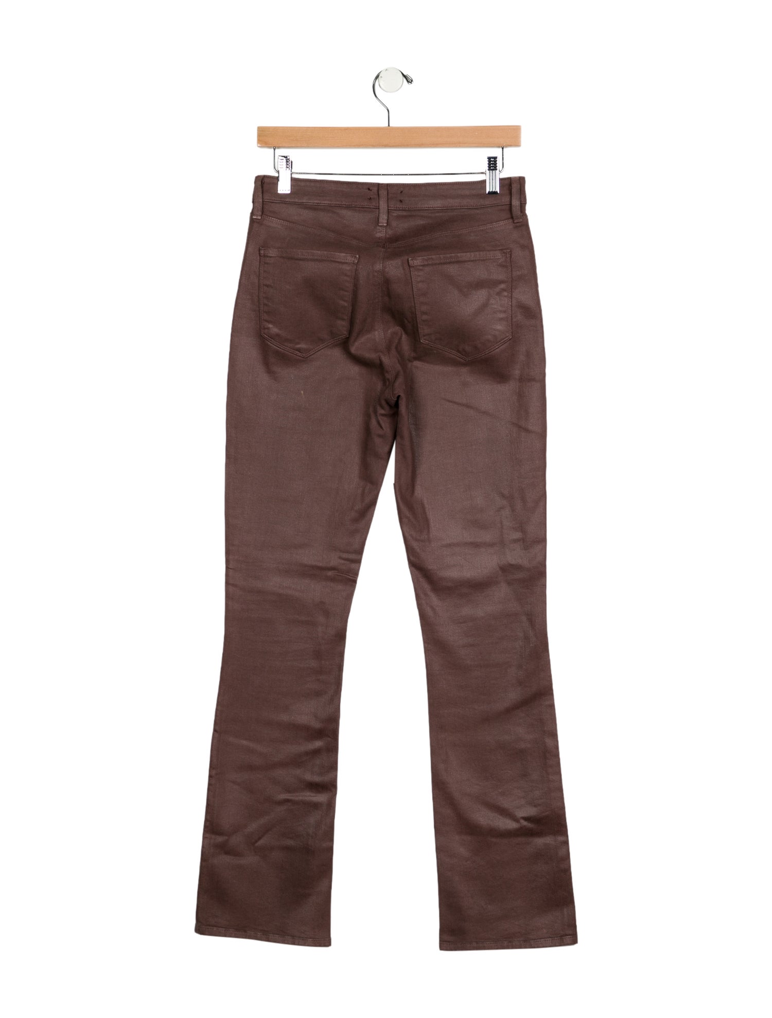 L'Agence Mid-Rise Straight Leg Jeans