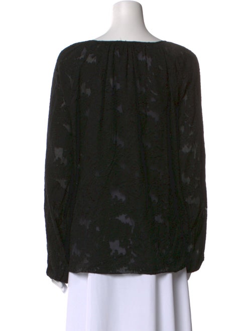 L'Agence Silk Printed Top