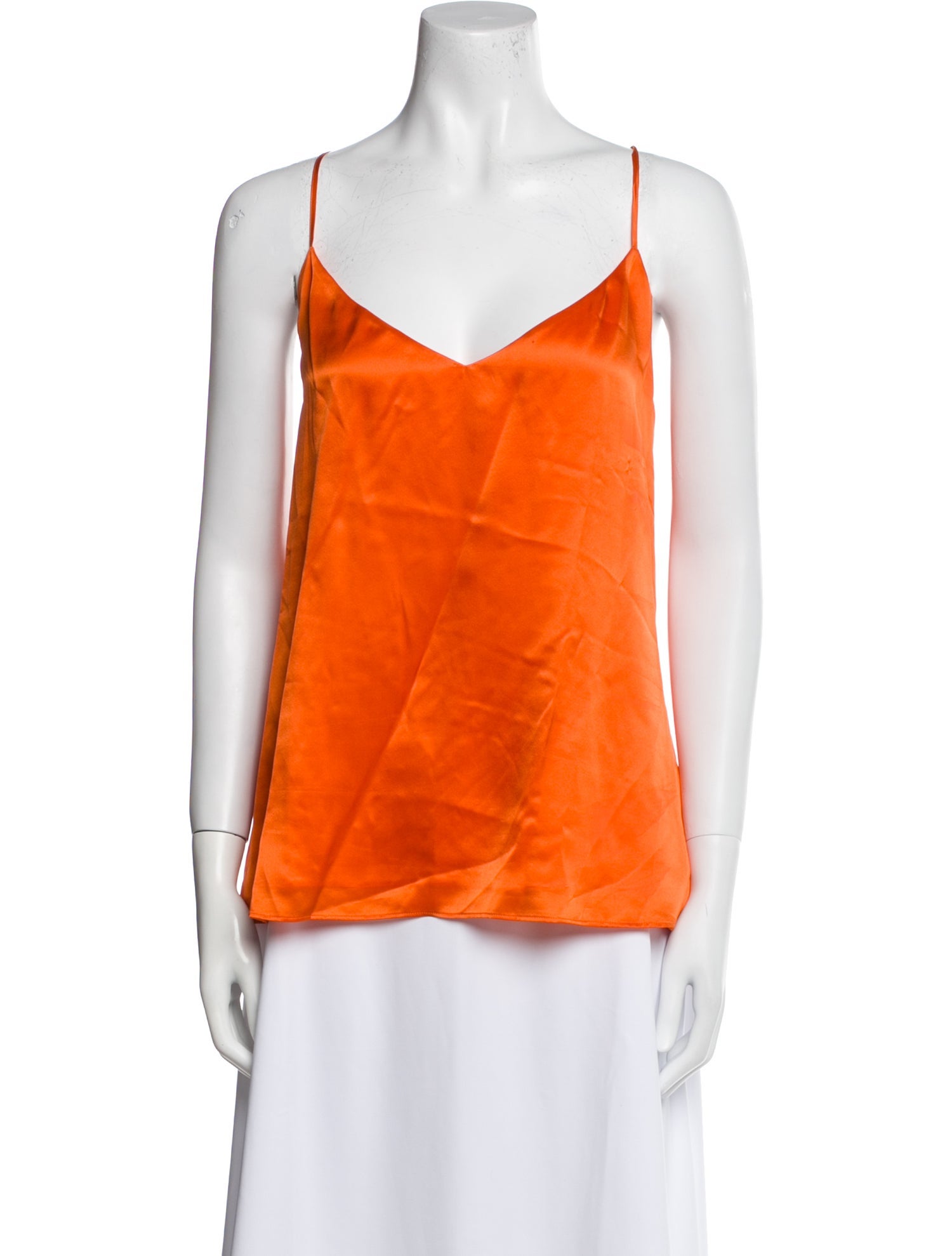 L'Agence V-Neck Sleeveless Top