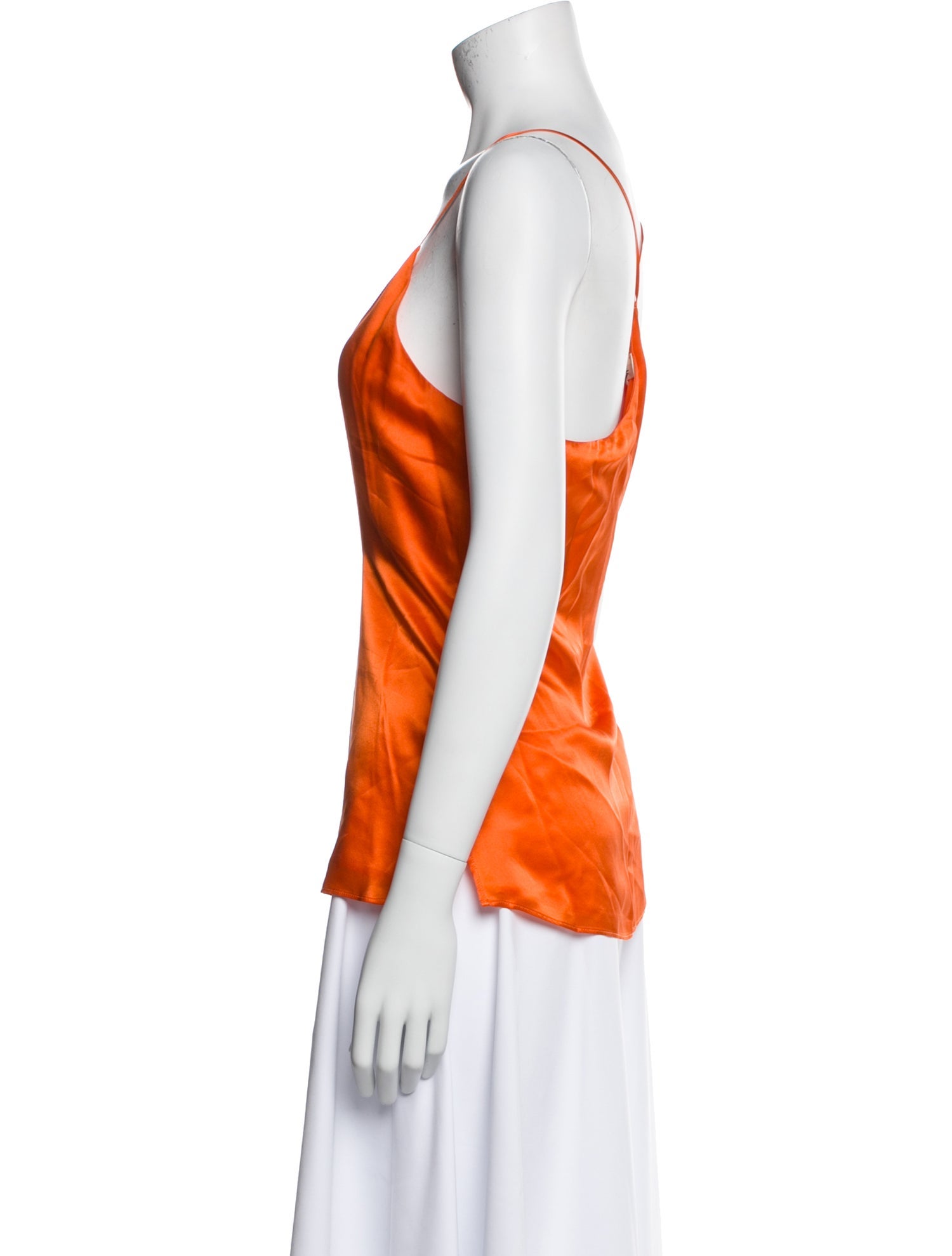 L'Agence V-Neck Sleeveless Top