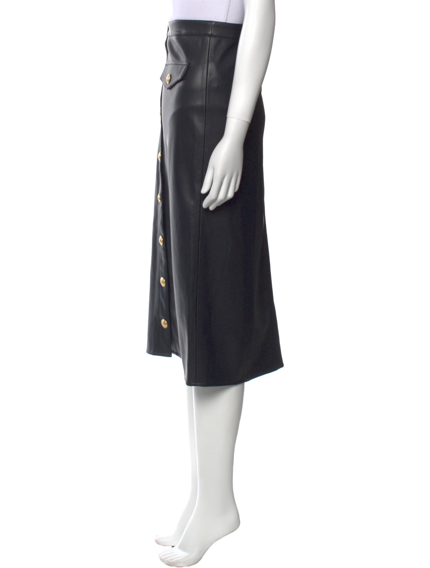 L'Agence Midi Length Skirt