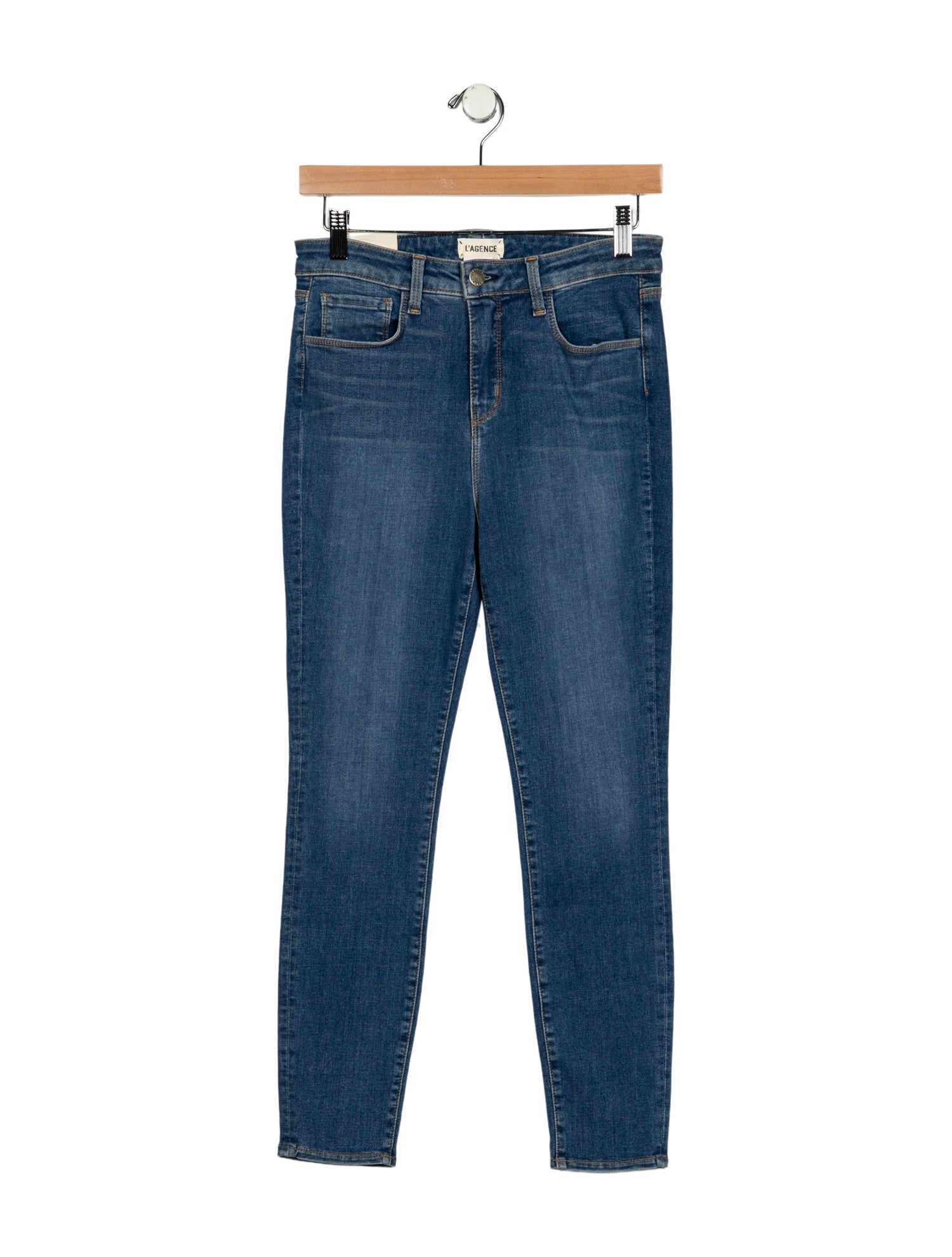L'Agence Mid-Rise Skinny Leg Jeans