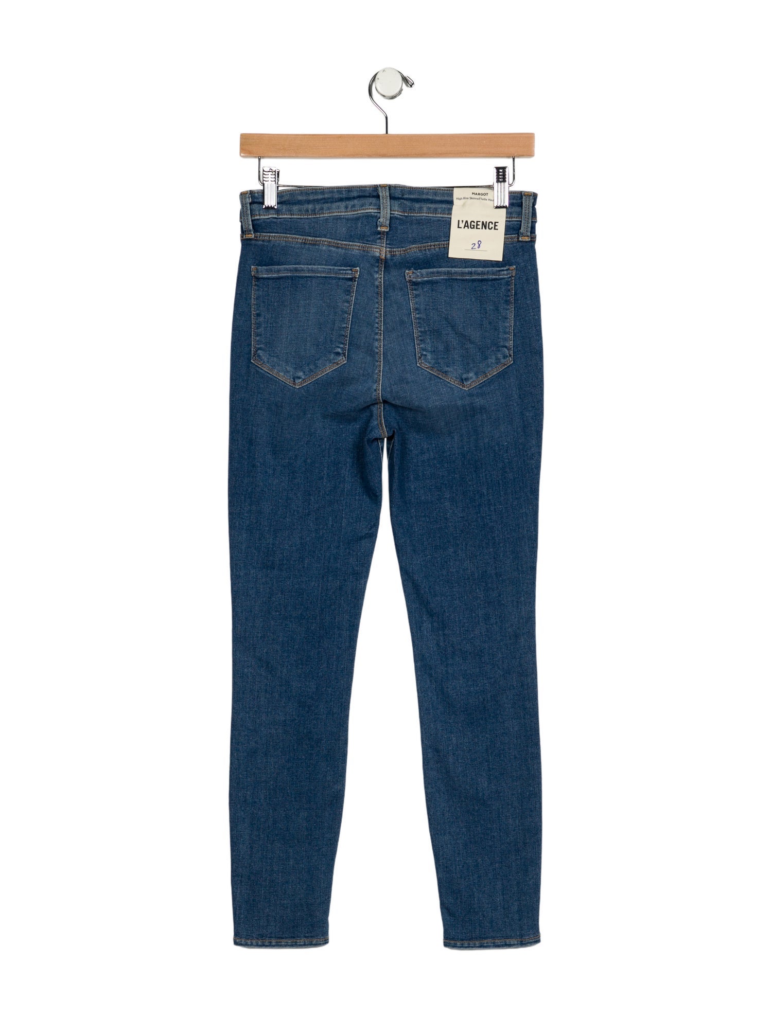 L'Agence Mid-Rise Skinny Leg Jeans