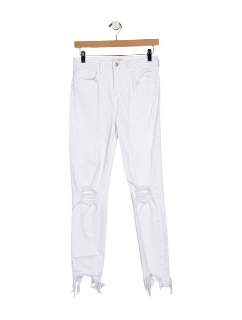 L'Agence High-Rise Straight Leg Jeans
