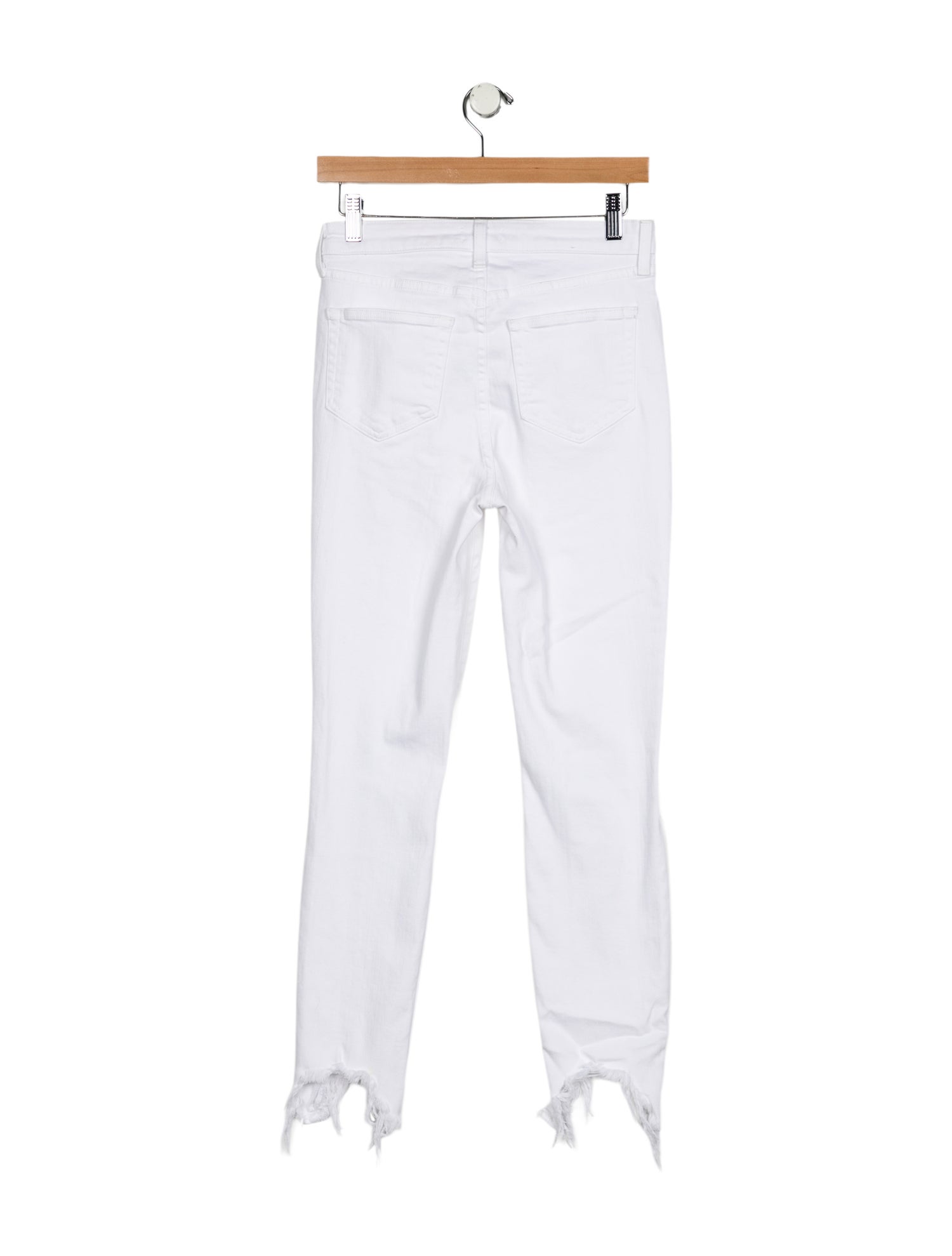 L'Agence High-Rise Straight Leg Jeans