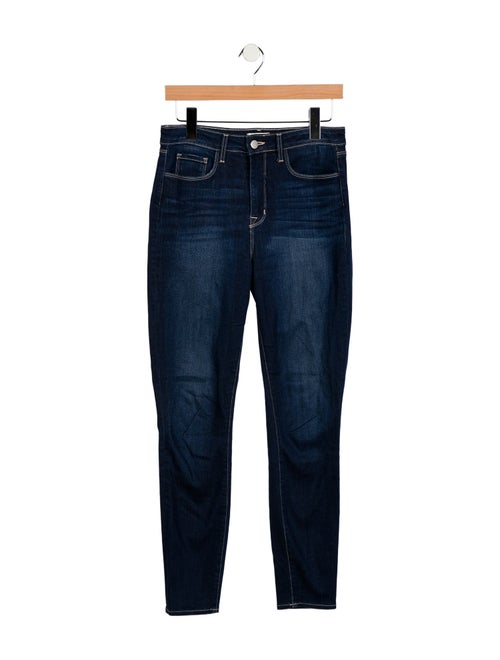 L'Agence High-Rise Straight Leg Jeans