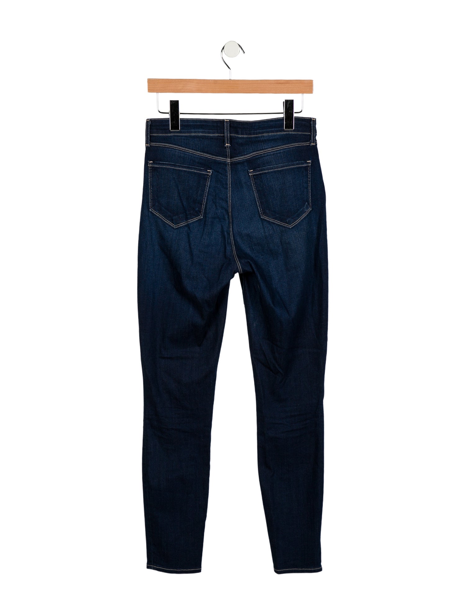 L'Agence High-Rise Straight Leg Jeans