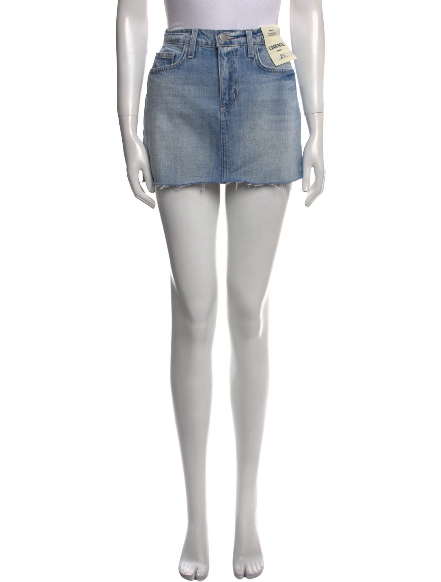 L'Agence Distressed Accents Mini Skirt w/ Tags