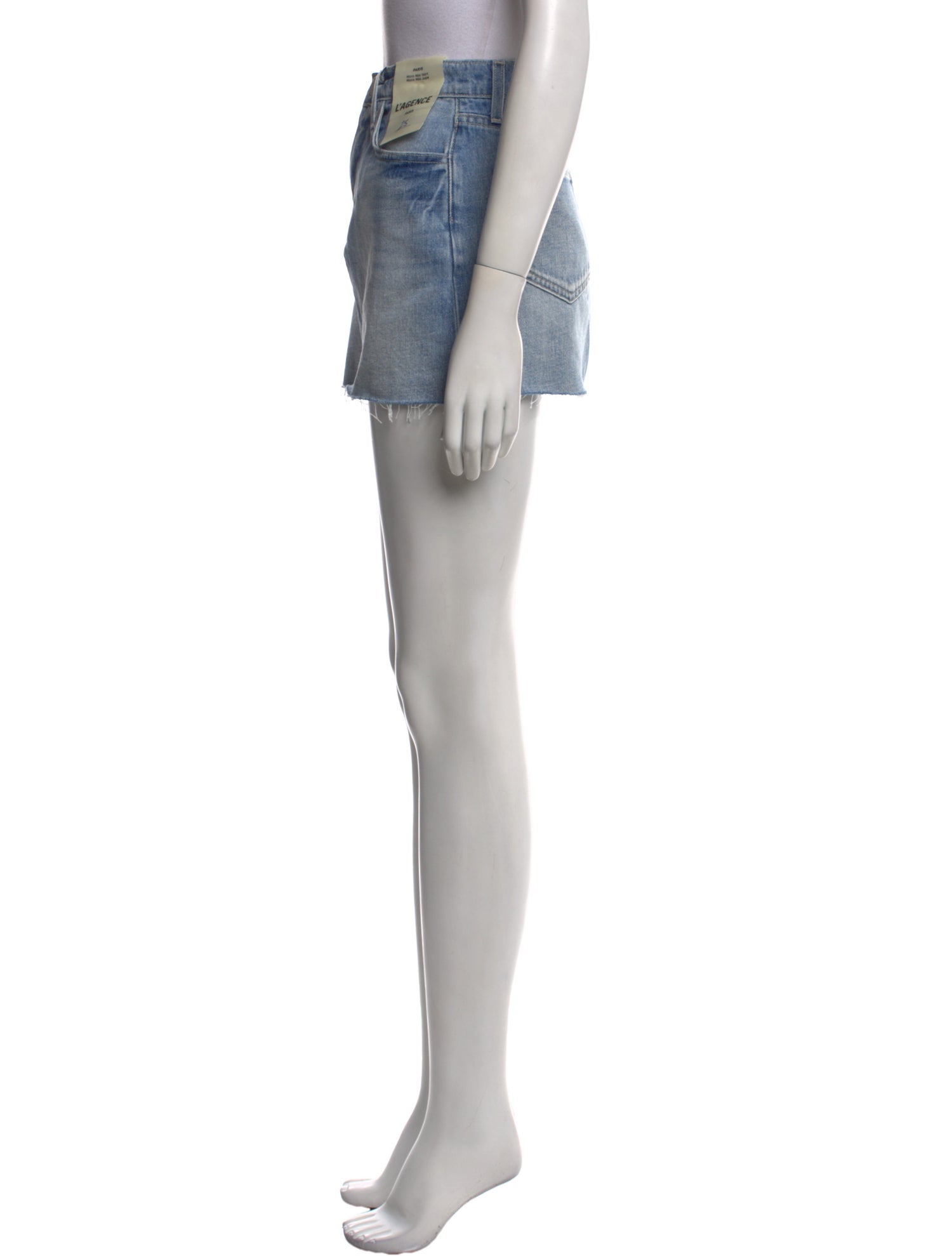 L'Agence Distressed Accents Mini Skirt w/ Tags