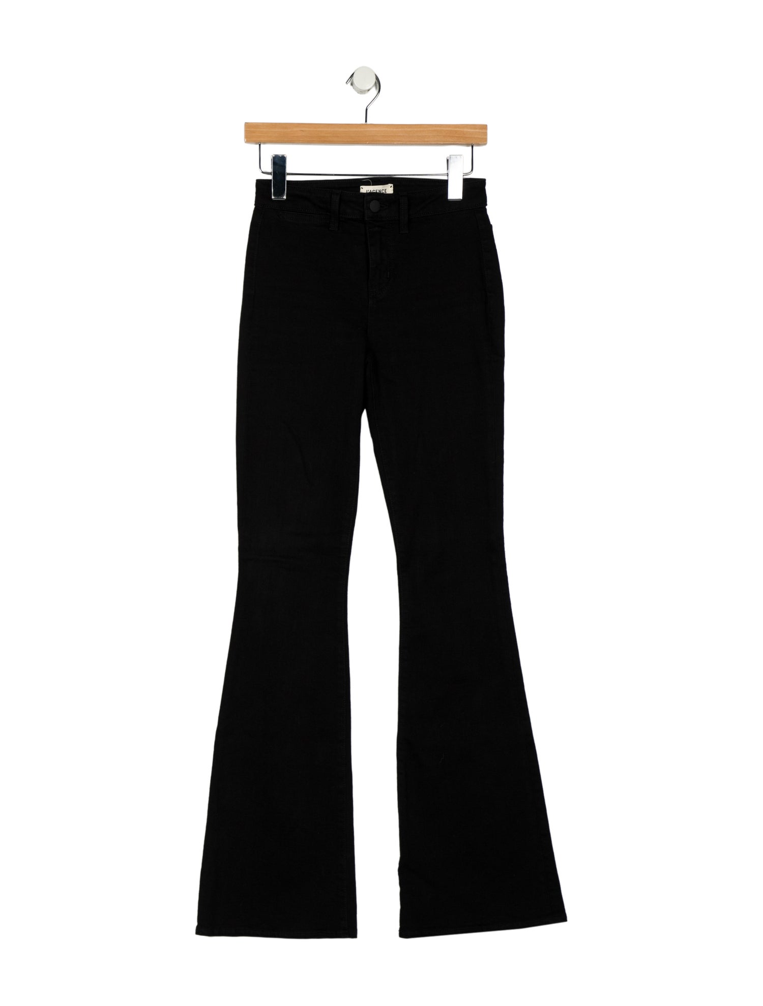 L'Agence Mid-Rise Wide Leg Jeans