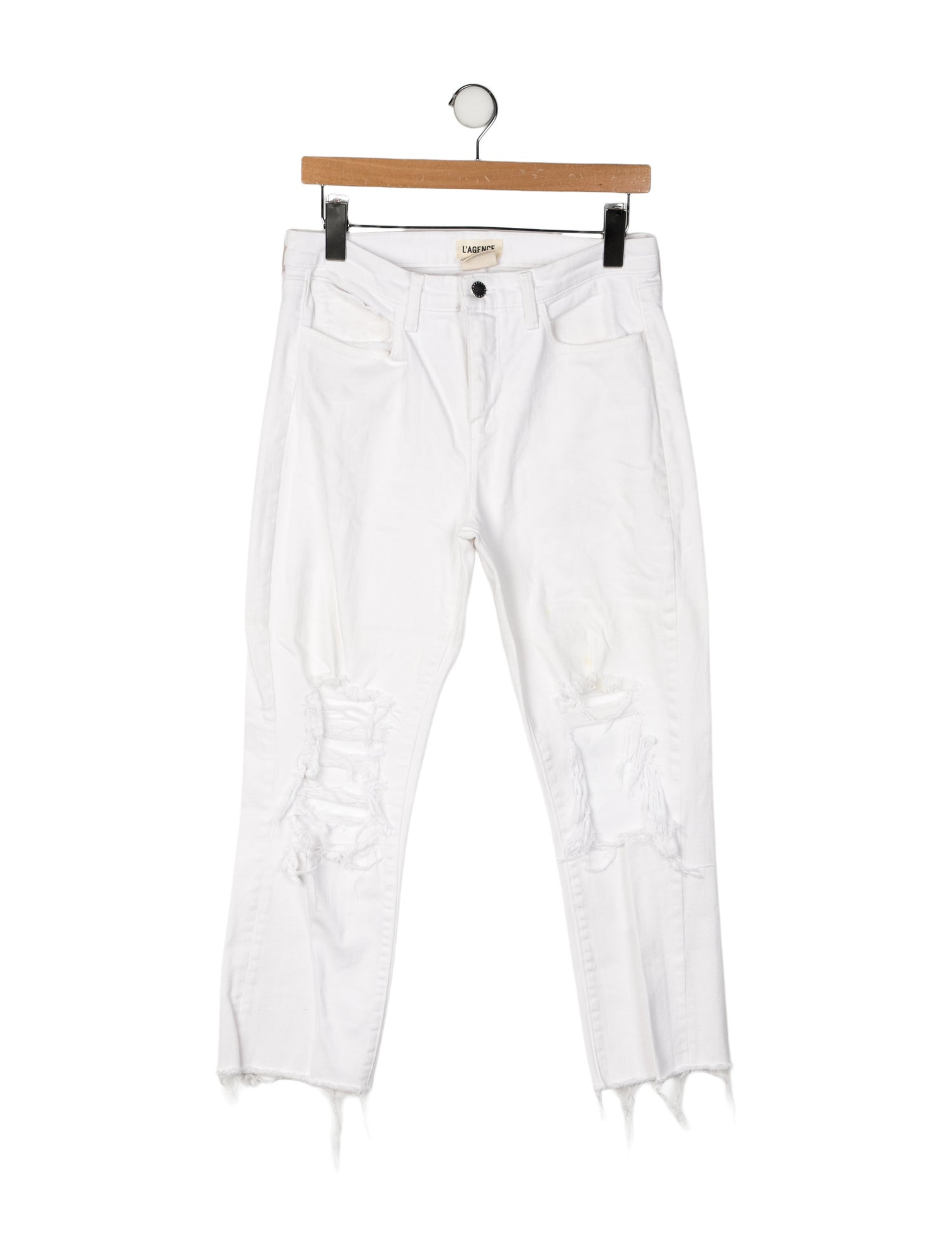 L'Agence Mid-Rise Skinny Leg Jeans