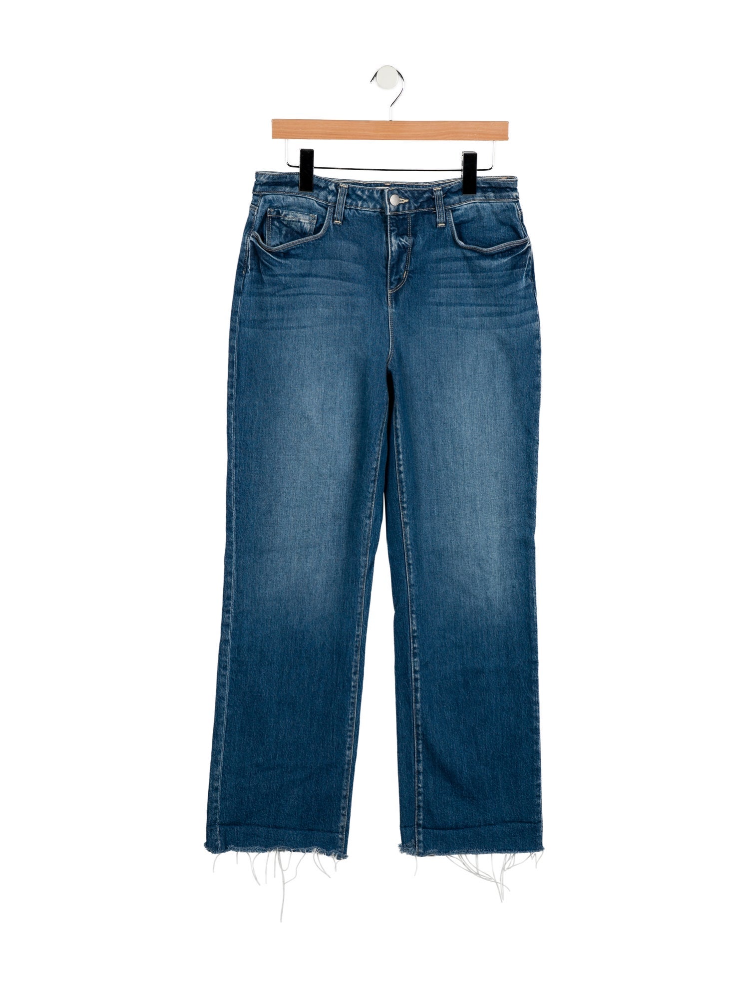 L'Agence High-Rise Wide Leg Jeans