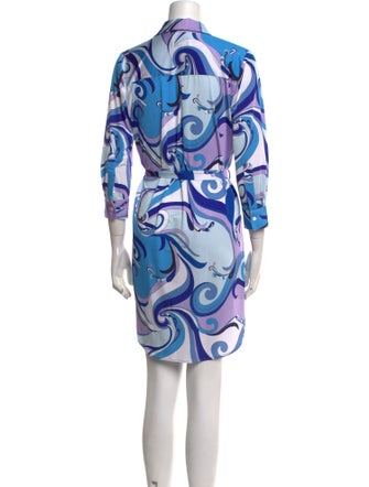 L'Agence Printed Mini Dress