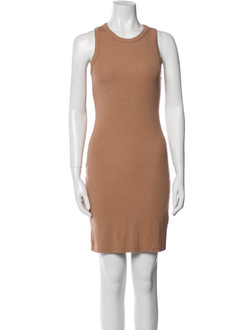 L'Agence Crew Neck Mini Dress