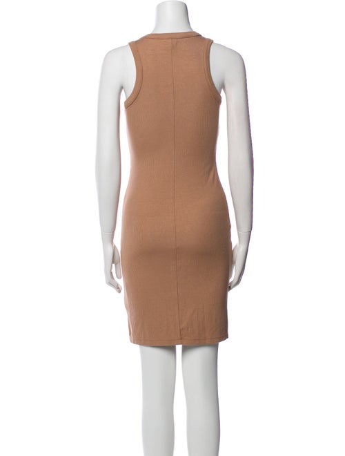 L'Agence Crew Neck Mini Dress