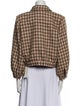 L'Agence Tweed Pattern Blazer