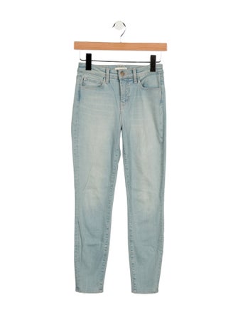 L'Agence Mid-Rise Skinny Leg Jeans