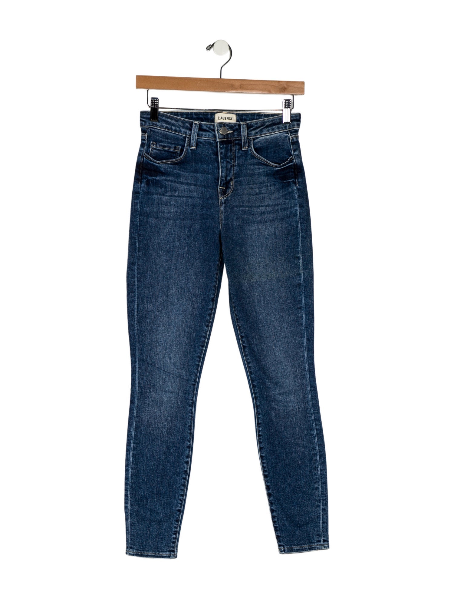 L'Agence Mid-Rise Skinny Leg Jeans