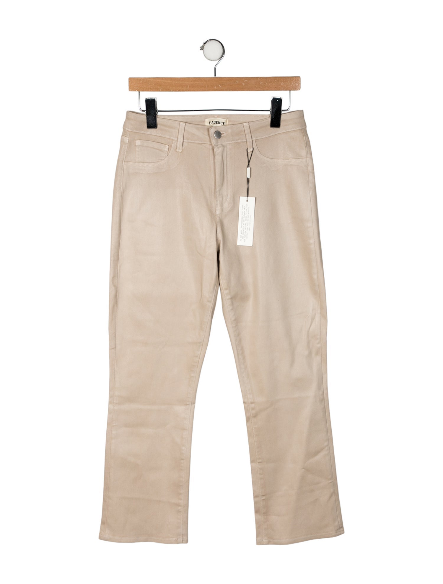 L'Agence Mid-Rise Straight Leg Jeans w/ Tags