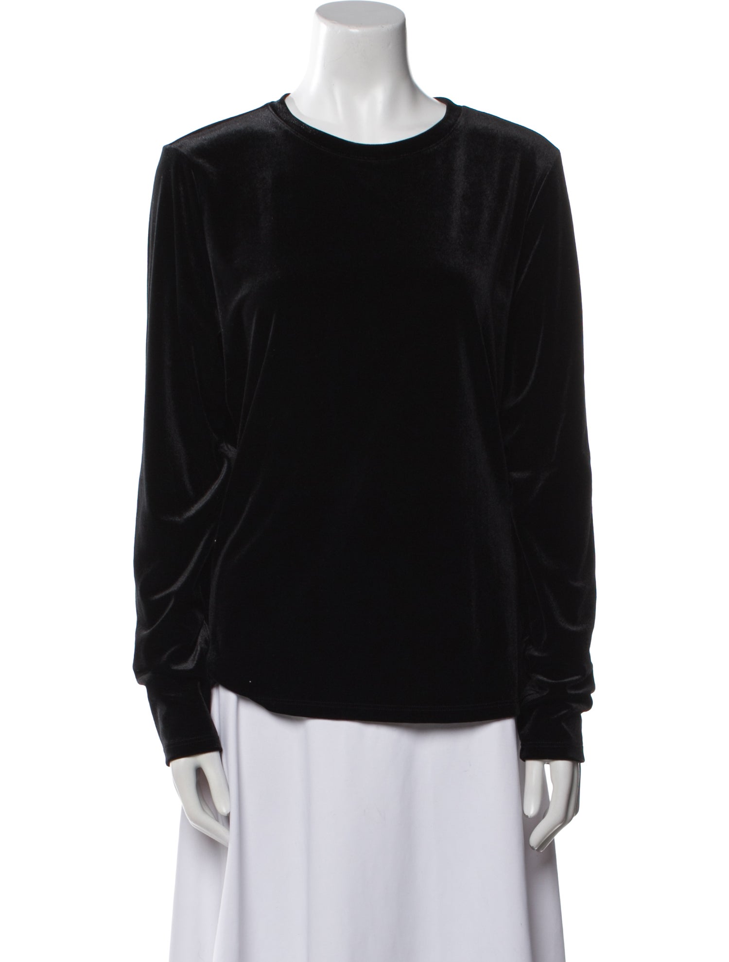 L'Agence Crew Neck Long Sleeve Sweatshirt