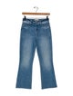 L'Agence Mid-Rise Wide Leg Jeans