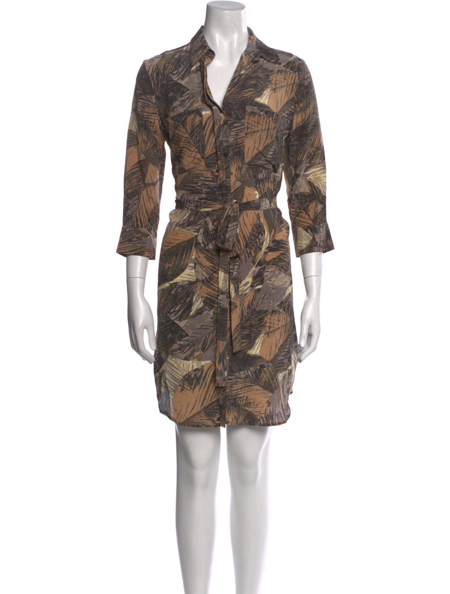 L'Agence Silk Mini Dress