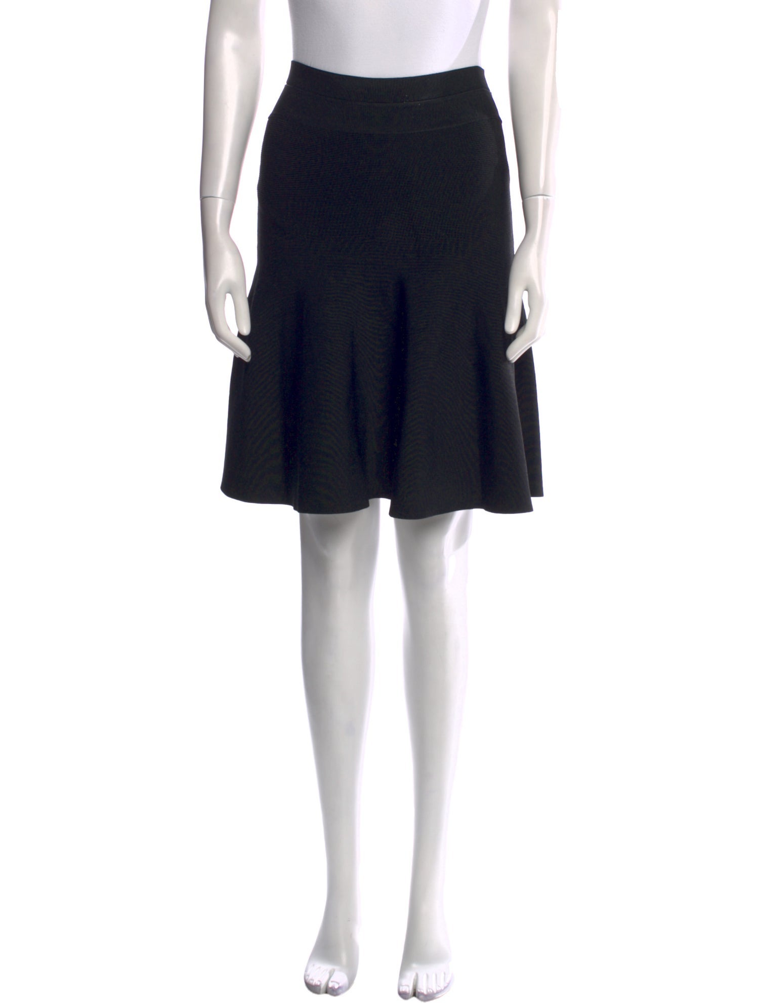 L'Agence Ruffle Embellishment Mini Skirt