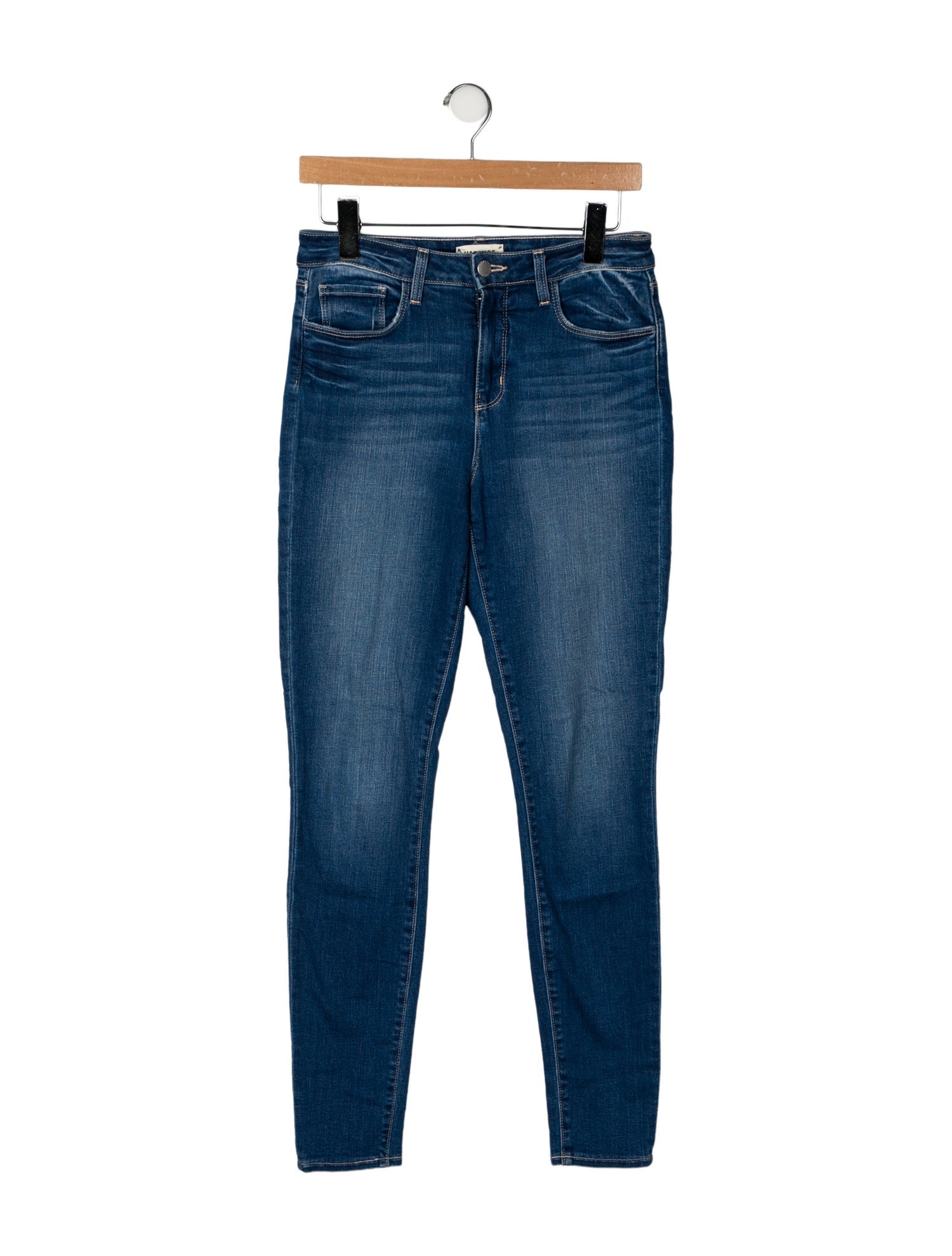 L'Agence Mid-Rise Skinny Leg Jeans