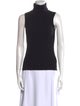 L'Agence Turtleneck Sleeveless Top