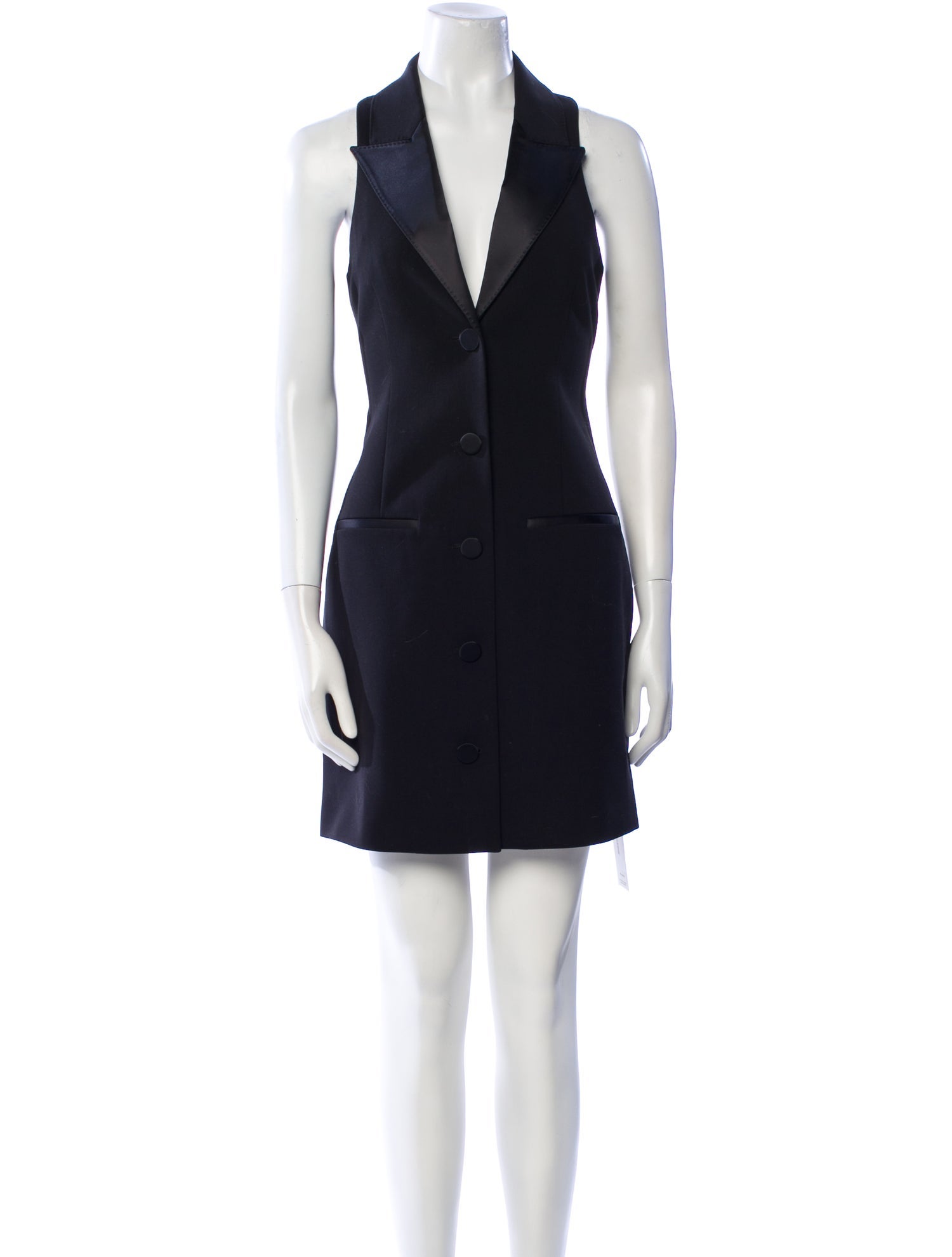 L'Agence Halterneck Mini Dress w/ Tags