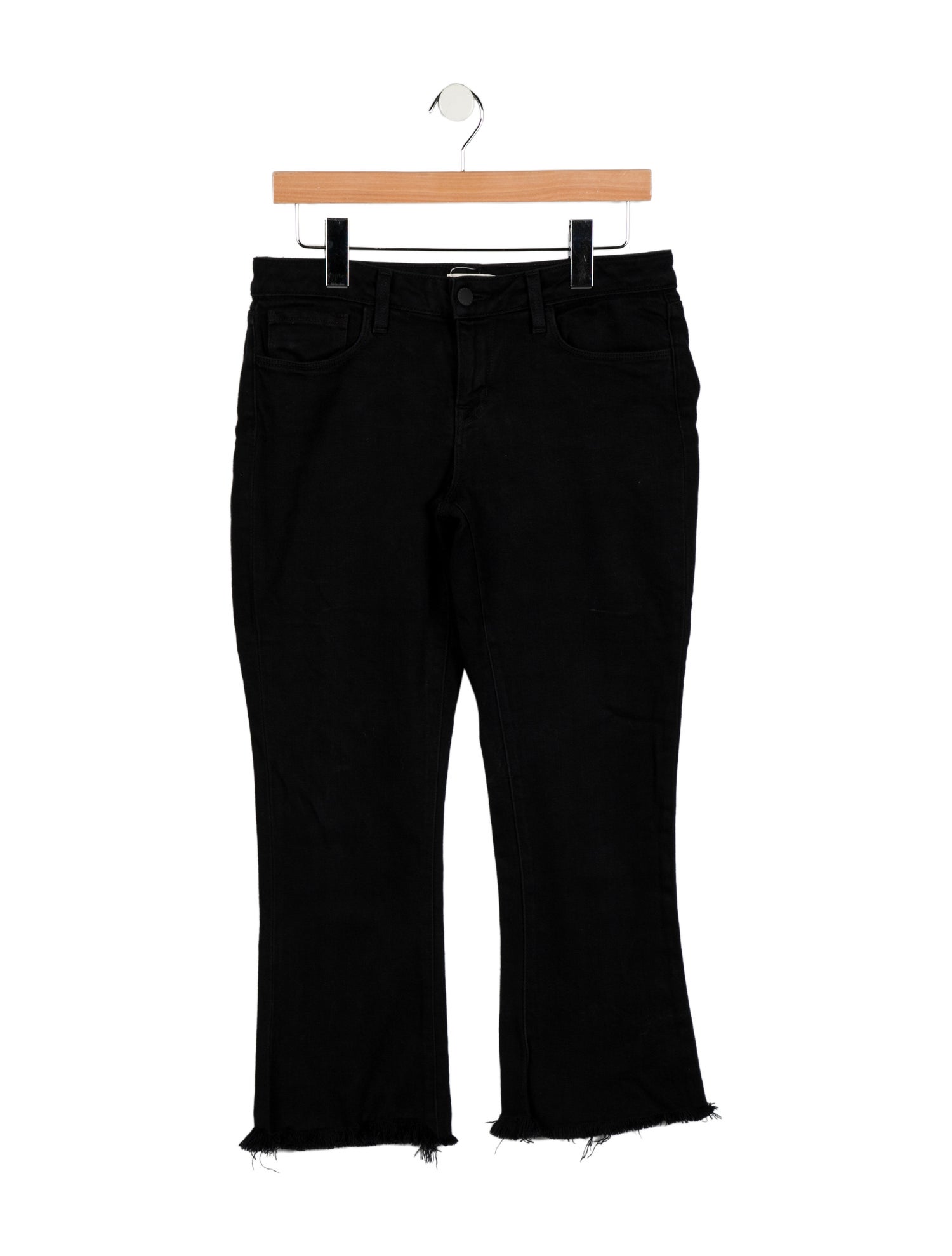 L'Agence Mid-Rise Straight Leg Jeans
